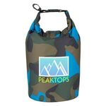 Camo Waterproof Dry Bag - Royal Blue