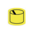 Can or Roll Jar Opener - Yellow 7405u