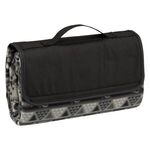 Canyon Roll-Up Picnic Blanket - Black