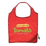 Capri Foldaway Shopping Tote Bag - 210D Polyester - ColorJet