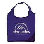 Capri - Foldaway Shopping Tote Bag - 210D Polyester - Purple