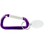 Carabiner Keytag - Purple