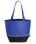 Carnival RPET Cooler Tote - Blue/Black