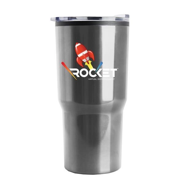 Main Product Image for The Carova - 18 Oz Stainless Steel Auto Tumbler - Full Color