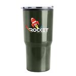 Carova - 18 oz. Stainless Steel Shell Auto Tumbler Digital - Titanium Gray