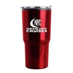 Carova - 18 oz. Stainless Steel Shell Auto Tumbler