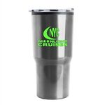 Carova - 18 oz. Stainless Steel Shell Auto Tumbler