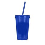 CARSON 17 oz. Double Wall Bolero Tumbler with Lid