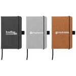 Buy Custom Printed Carson Recycled PU Leather Notebook  3.5" x 5.5"