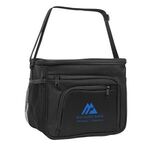 Carson Cooler Lunch Bag - Black With Black
