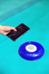 Castaway Inflatable Swim Ring with Waterproof Wireless Speaker -  