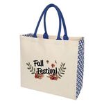 Catalina Cotton Canvas Tote Bag -  