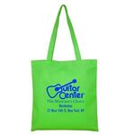 Catalina Day Tote with Hook and Loop Closure - Lime Green