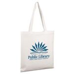 Catalina Day Tote with Hook and Loop Closure - White