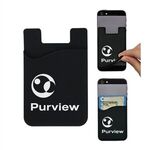 Cell Phone Card Holder - Black