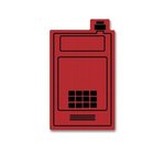 Cell Phone Jar Opener - Red 200u