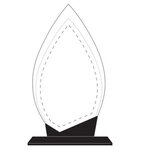 Century Acrylic Award - Silkscreen - Clear