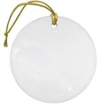 Ceramic Circle Ornament -  
