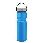 Champion 28 Oz Bottle With Ez Grip Lid - Transparent Blue