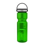 Champion 28 oz Bottle with EZ Grip Lid - Transparent Green