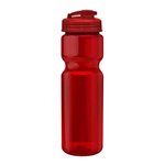 Champion - 28 oz. Trans. Bottle - Flip Lid - Transparent Red