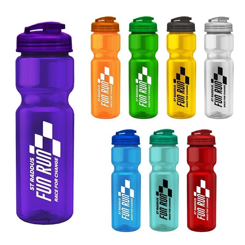 Main Product Image for Champion - 28 Oz. Trans. Bottle - Flip Lid