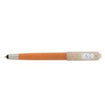 Charlie Plunge-Action Ballpoint / Stylus / Mood Pen - Orange