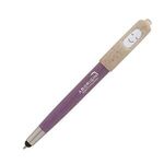 Charlie Plunge-Action Ballpoint / Stylus / Mood Pen - Purple