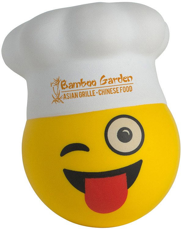 Main Product Image for Custom Squeezies (R) Chef Emoji Stress Reliever