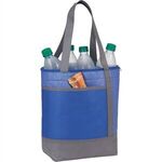 Chrome Non-Woven 9 Can Lunch Cooler -  