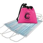 Cinch Tote Masks Kit - Hot Pink