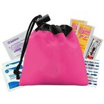 Cinch Tote - Sun Kit - Pink with Black Trim