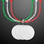Cinco De Mayo Party Beads with Medallion (Non Light Up) -  