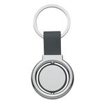 Circular Metal Spinner Key Tag -  