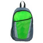 City Backpack - Lime With Gray