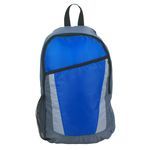 City Backpack - Royal Blue With Gray