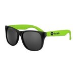 Classic Sunglasses - Neon Green