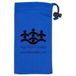 Clean-n-Carry Microfiber Drawstring Pouch For Cell Phones -  