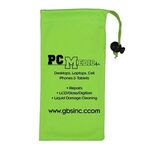 Clean-n-Carry Microfiber Drawstring Pouch For Cell Phones -  