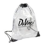 Clear Drawstring Bag