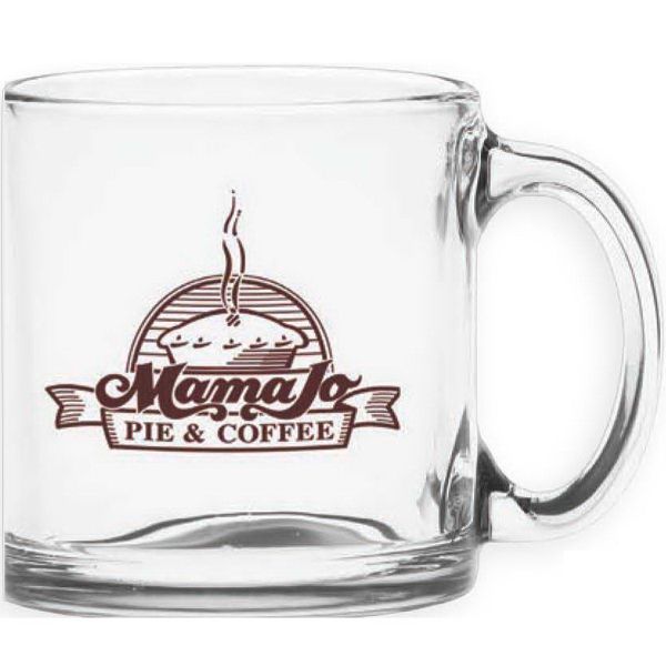 Main Product Image for Coffee Mug Clear Glass 13 Oz