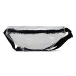 Clear Hip/Fanny Pack - Black