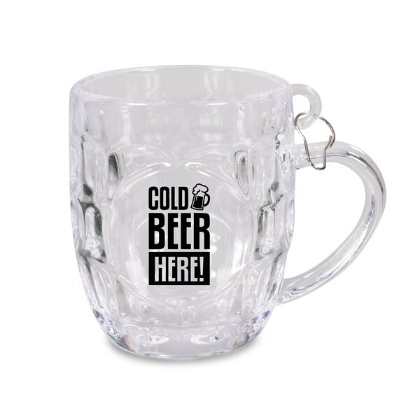 Main Product Image for Clear Beer Mug Medallion