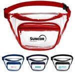 Buy Clear PVC Fanny Pack with Dual Pockets - Large