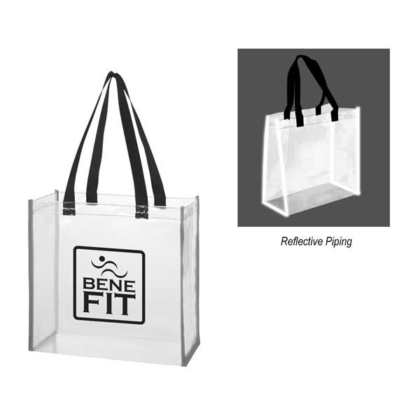 Main Product Image for Clear Reflective Tote Bag