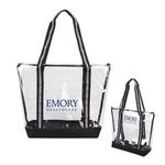Clear Tote with Zipper