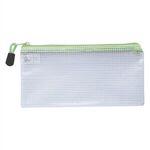 Clear Zippered Pencil Pouch -  