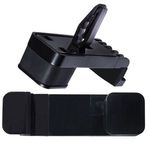 Clip-On Auto Phone Holder - Black