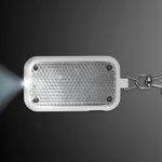 Clip-on Light Safety Blinkers Keychain - White-white