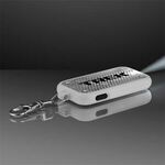 Clip-on Light Safety Blinkers Keychain - White-white